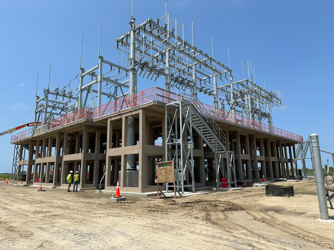 Entergy Texas Palms Substation