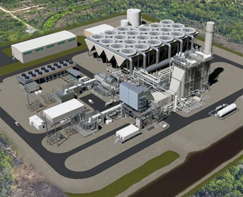 Proposed power plant in Southeast Texas