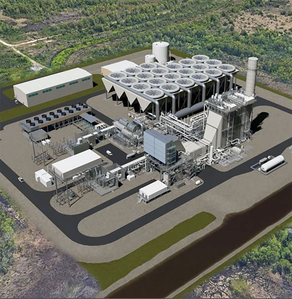 Proposed power plant in Southeast Texas